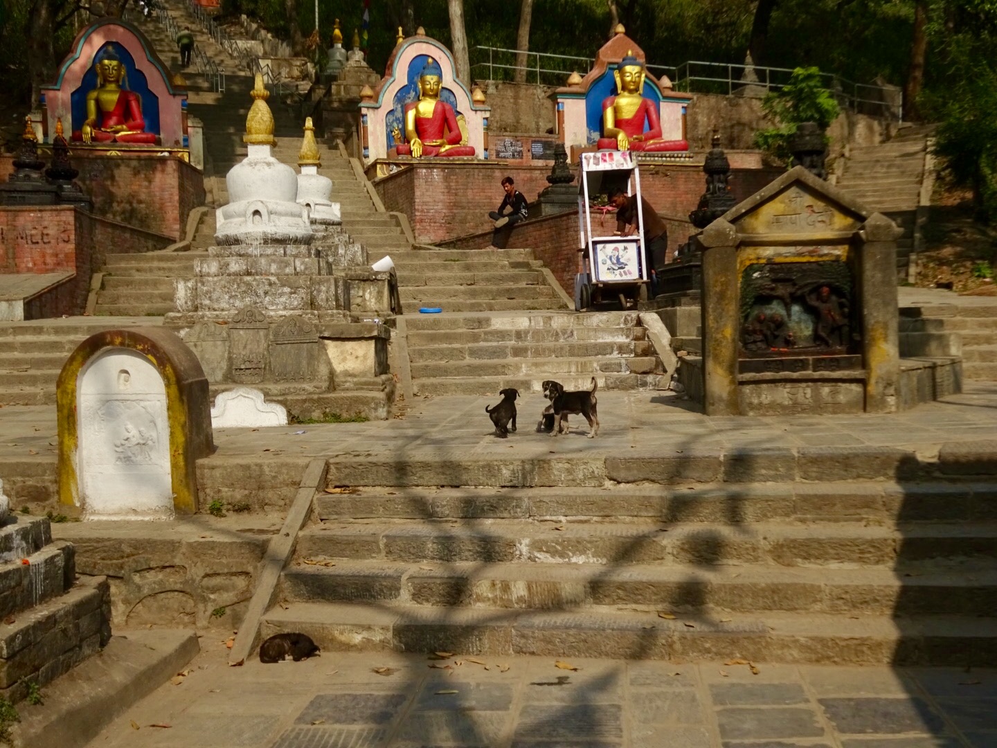 Swoyambhunath Stupa in Kathmandu